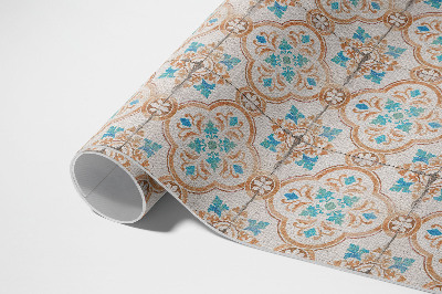 Covor de vinil Mozaic frumos cu design antic