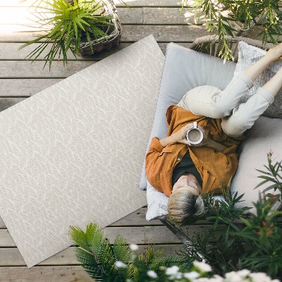 Covor de vinil Frunze fine în stil boho delicat