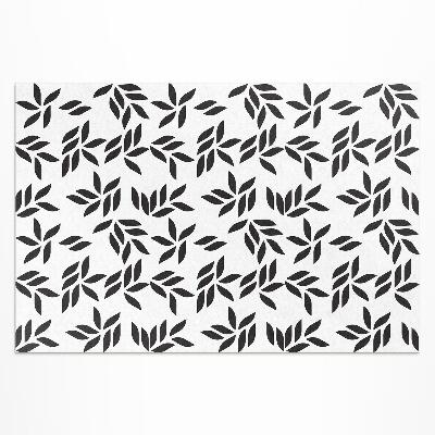 Covor de vinil acasă Model minimalist de frunze
