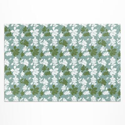 Covor interior din vinil Model floral subtil