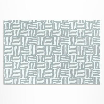 Covor de vinil Model minimalist Boho plaid