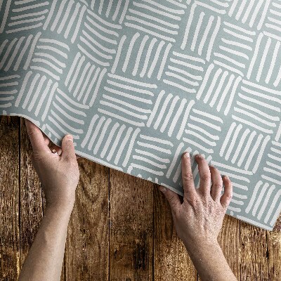 Covor de vinil Model minimalist Boho plaid