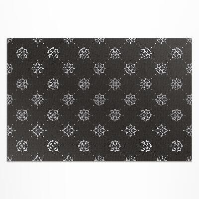 Covor de vinil Flori liniare model regulat