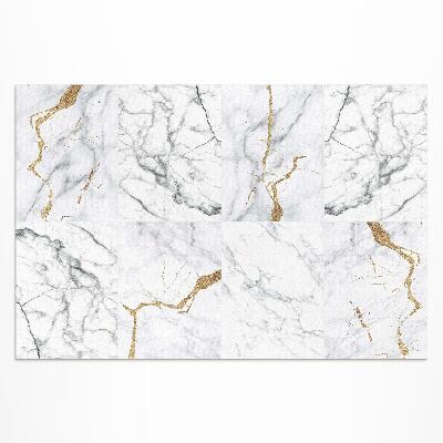 Covor de vinil Marmură elegantă dale de piatră cu stil