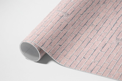 Covor de vinil Perete din cărămidă fină pastel