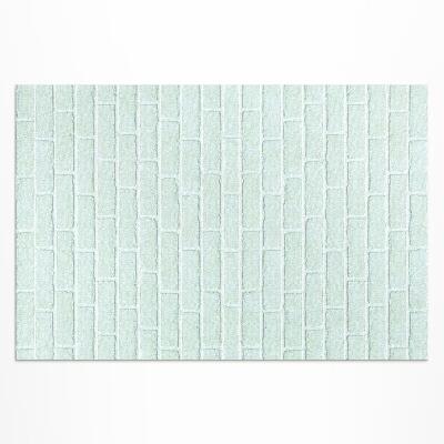 Covor interior din vinil Perete din cărămidă în culori marine