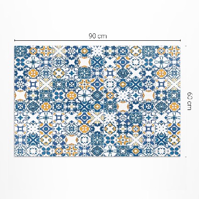 Covor interior din vinil Plăci cu model mozaic colorat