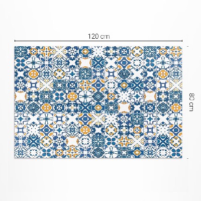Covor interior din vinil Plăci cu model mozaic colorat