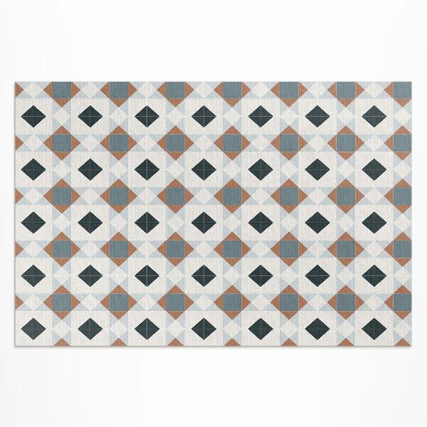 Covor de vinil Mozaic geometric dale frumoase