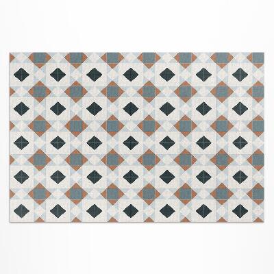 Covor de vinil Mozaic geometric dale frumoase