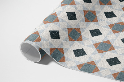 Covor de vinil Mozaic geometric dale frumoase