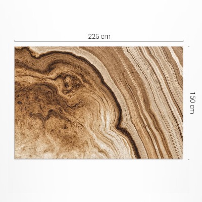 Covor de vinil acasă Forme în piatră model natural