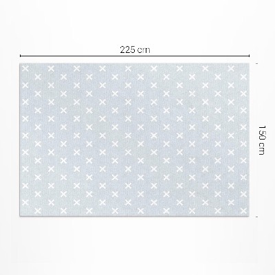 Covor de vinil acasă Cruci luminoase model minimalist