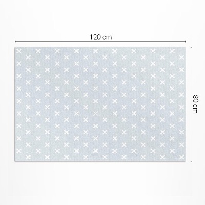 Covor de vinil acasă Cruci luminoase model minimalist