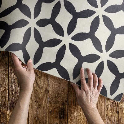 Covor interior din vinil Model geometric modern