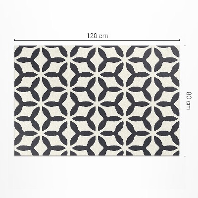 Covor interior din vinil Model geometric modern