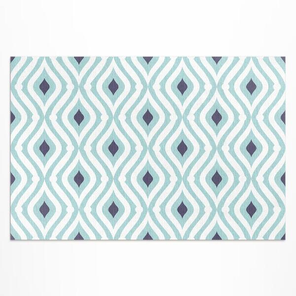 Covor de vinil Valuri abstracte design elegant