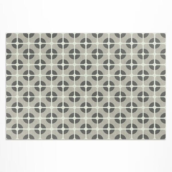 Covor de vinil acasă Mozaic de forme geometrice