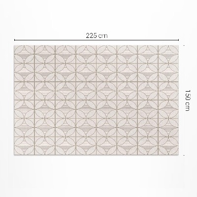 Covor interior din vinil Model decorativ minimalist elegant