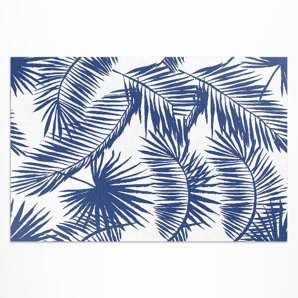 Covor de vinil Ilustrație cu frunze tropicale