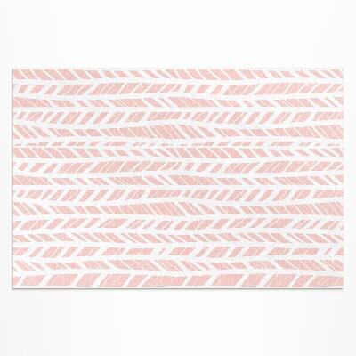 Covor interior din vinil Model indian pastel boho
