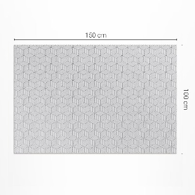 Covor de vinil acasă Mozaic geometric model fin