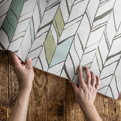 Covor interior din vinil Abstract herringbone stil indian