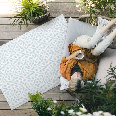 Covor de vinil Model modern la modă de tip herringbone