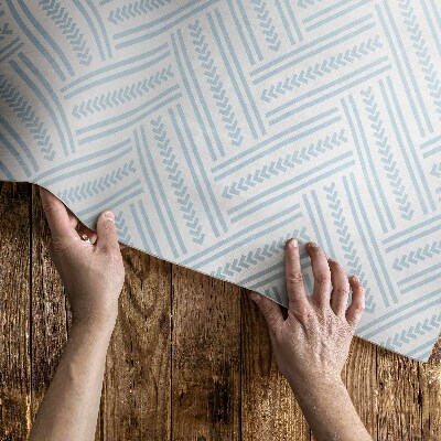 Covor de vinil Model modern la modă de tip herringbone