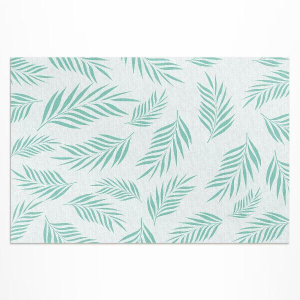 Covor interior din vinil Ramuri de palmier frunze tropicale
