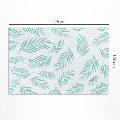 Covor interior din vinil Ramuri de palmier frunze tropicale