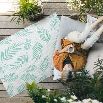 Covor interior din vinil Ramuri de palmier frunze tropicale