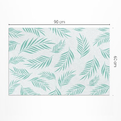Covor interior din vinil Ramuri de palmier frunze tropicale