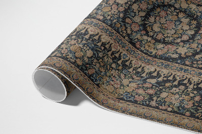 Covor de vinil acasă Model decorativ floral în stil vechi