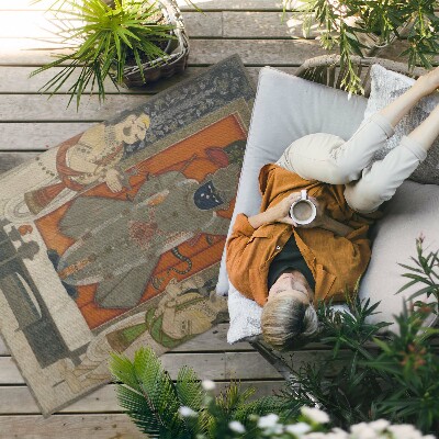 Covor de vinil acasă Krishna hinduism