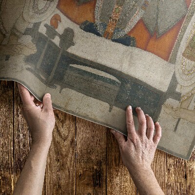 Covor de vinil acasă Krishna hinduism