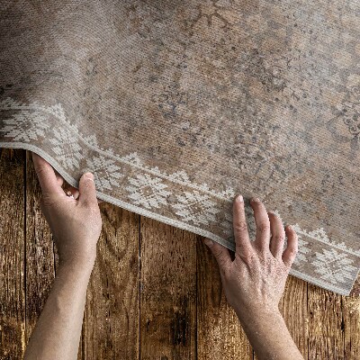 Covor interior din vinil Imprimare prăfuită îmbătrânită cu artă