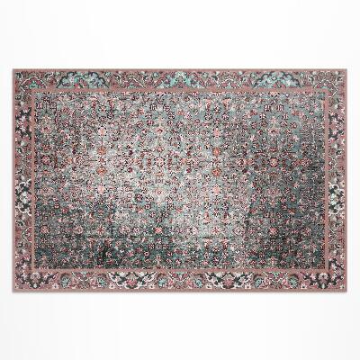 Covor interior din vinil Model floral retro îmbătrânit