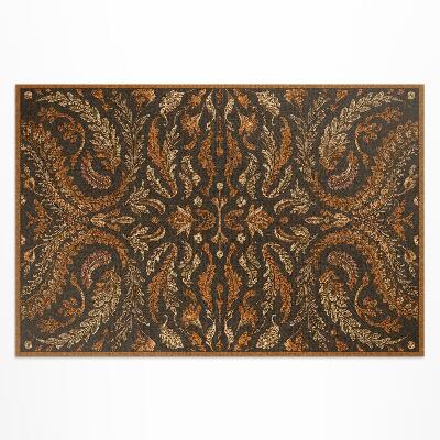 Covor de vinil Planta orientală ornament vintage