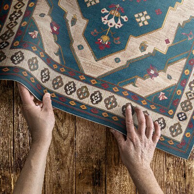 Covor de vinil acasă Model vechi decorativ de epocă
