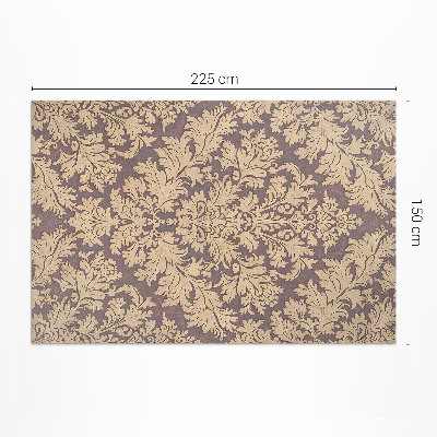 Covor de vinil Ornament floral bogat elegant de epocă