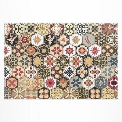 Covor de vinil Mozaic decorativ de epocă