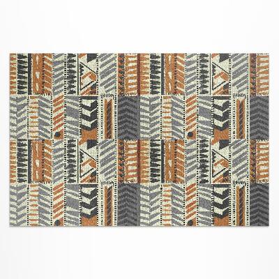 Covor de vinil acasă Boho liniar abstract stil indian