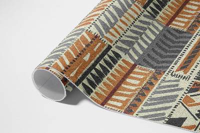 Covor de vinil acasă Boho liniar abstract stil indian