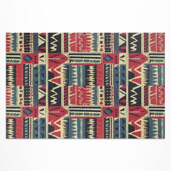 Covor interior din vinil Model indian abstract boho