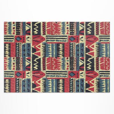 Covor interior din vinil Model indian abstract boho