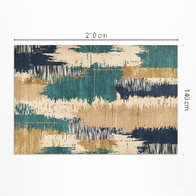 Covor de vinil Pete abstracte urme de vopsea zgâriată