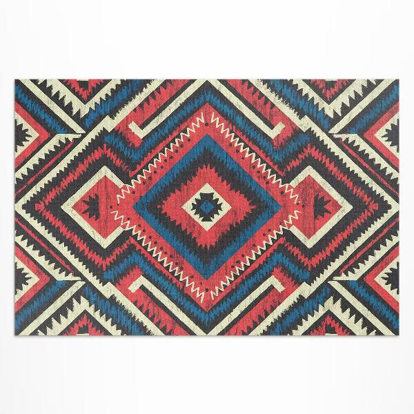 Covor interior din vinil Model decorativ în stil indian vintage