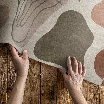 Covor de vinil acasă Pete boho abstracte neregulate