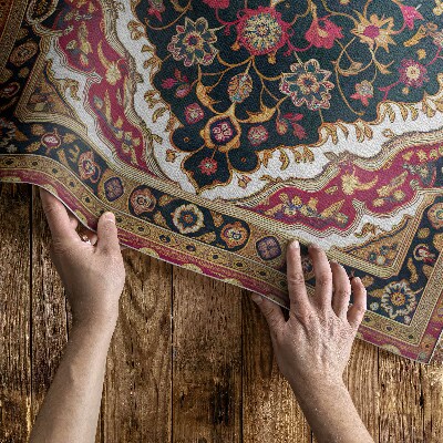 Covor interior din vinil Ornament vegetal în stil persan